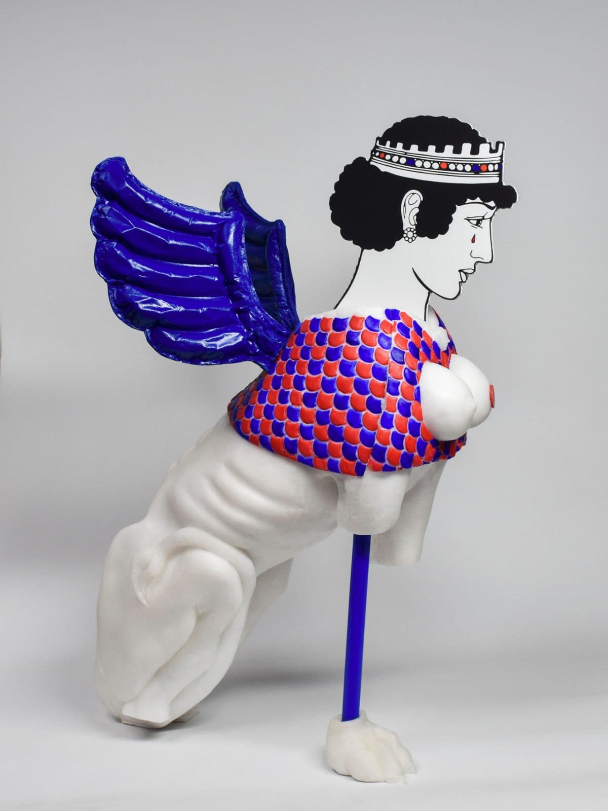 Rub Me the Right Way (wax) (detail 3) — Grigorios Ilaridis
